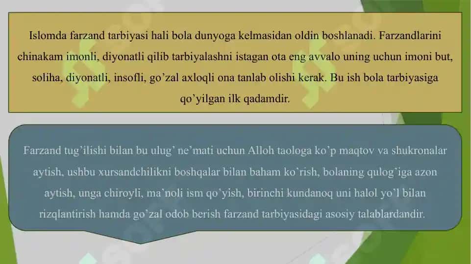 Ota-ona ibrati va uning tarbiya jarayonida tutgan o’rni 3