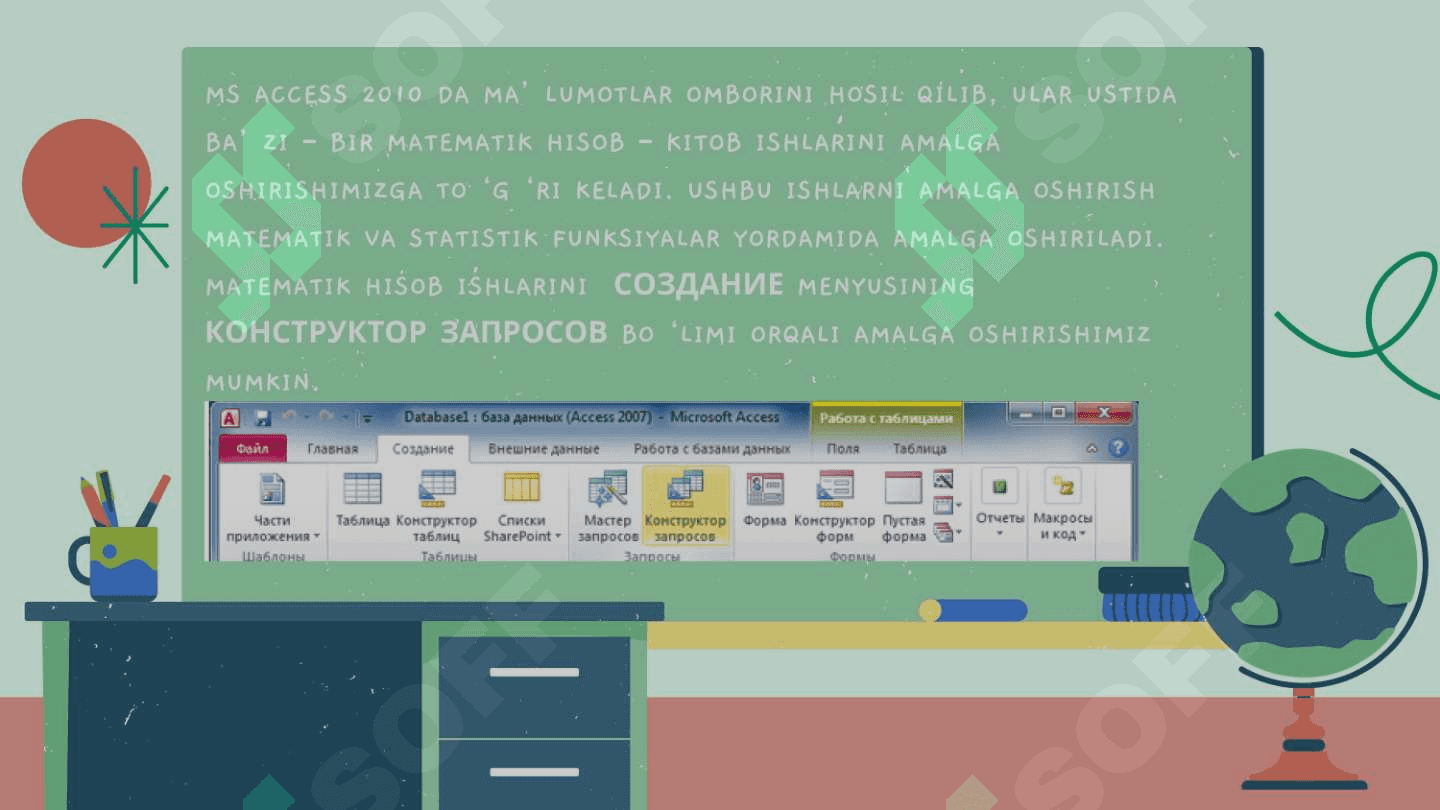 Ms accesda matematik amallar 2