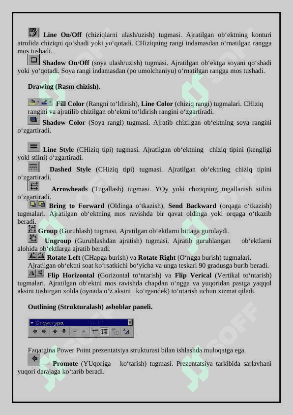 Taqdimot tayyorlash 6