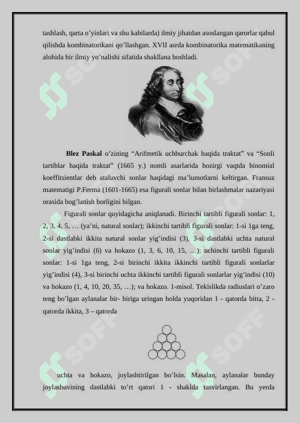 Bo’laklashlar kombinatorikasi 5