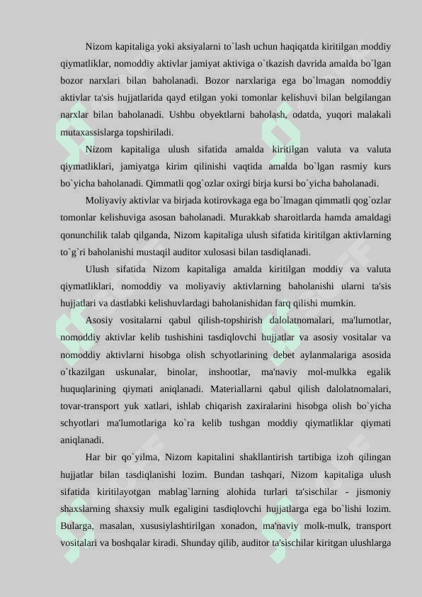 Ustav kapitali va qo‘shilgan kapital hisobi, Rezerv kapitali hisobi 4