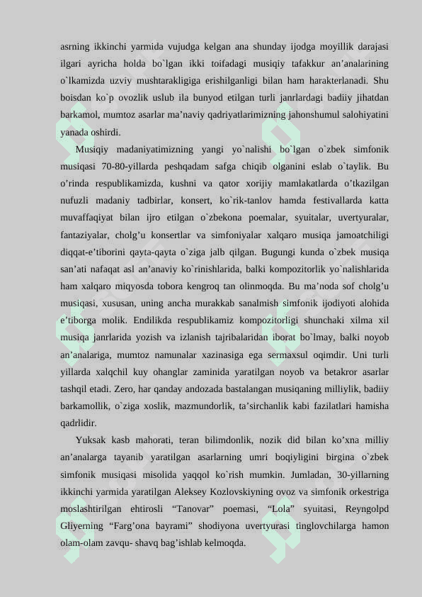 O'ZBEK MUSIQA MADANIYATINING SHAKLLANISHI 7