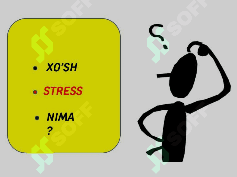 Stressni oldini olish va bartaraf qilish yo’llari 2