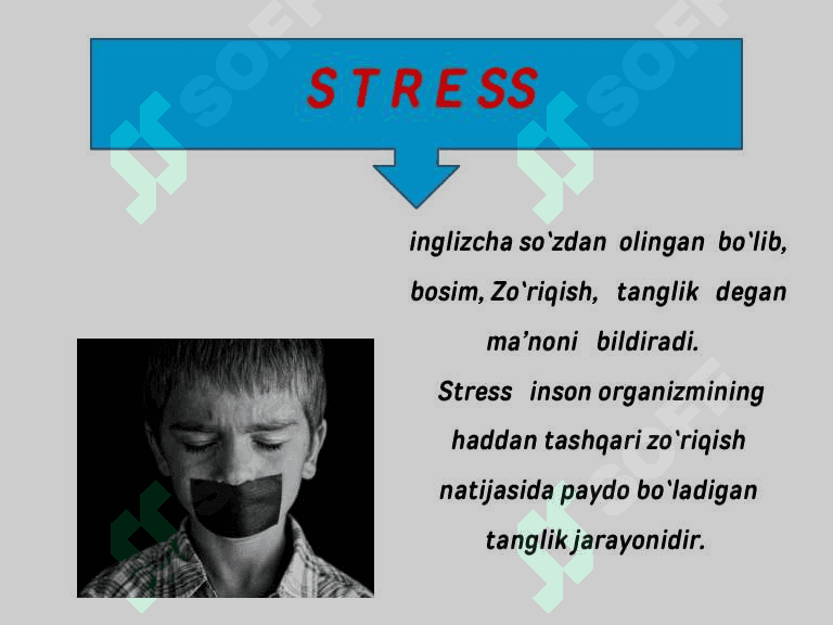 Stressni oldini olish va bartaraf qilish yo’llari 4