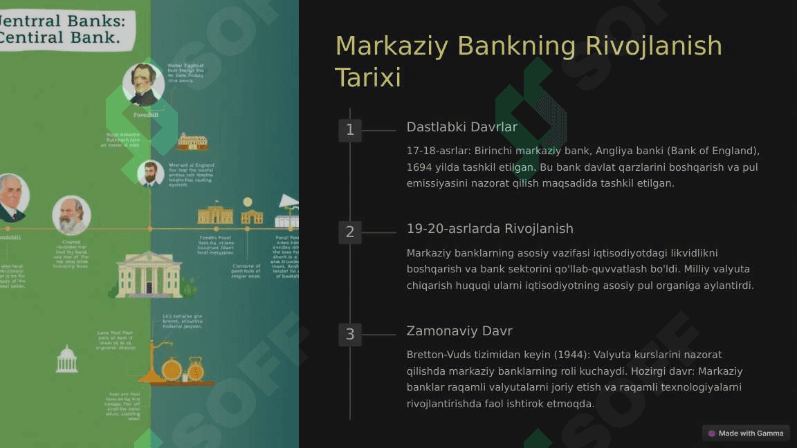 Markaziy Bank: Mamlakatning Pul-Kredit Instituti 2