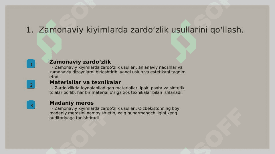 Zardo'stlik va xalq hunarmandchiligi 3
