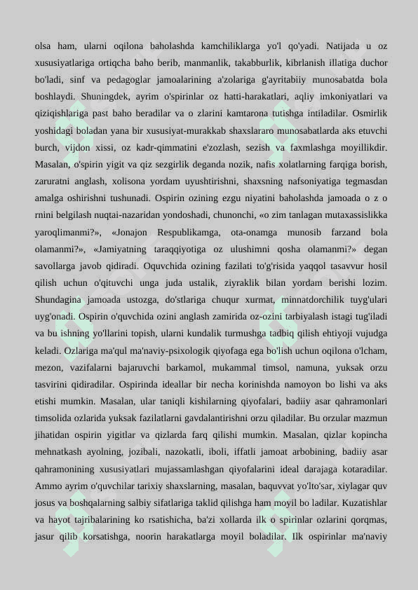ILK BOLALIK DAVRI 8