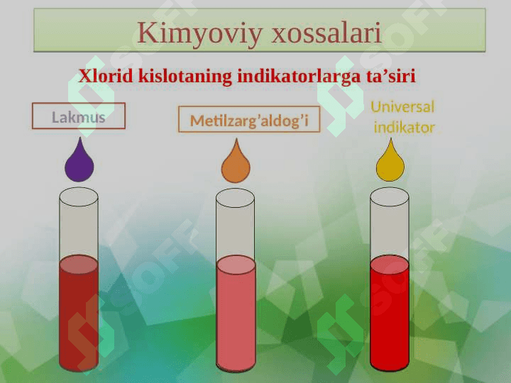 8-sinf kimyo Vodorod xlorid 8