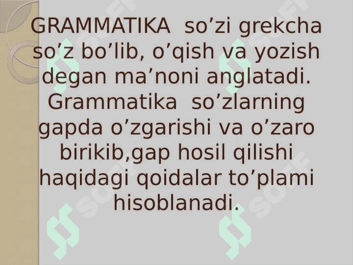 So’zning leksik va grammatik ma’nosi 4