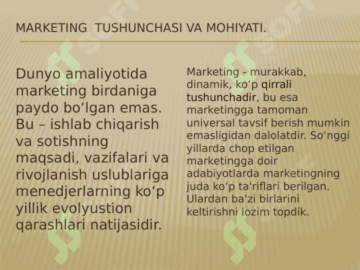 Marketingning ijtimoiy-iqtisodiy asoslari 4