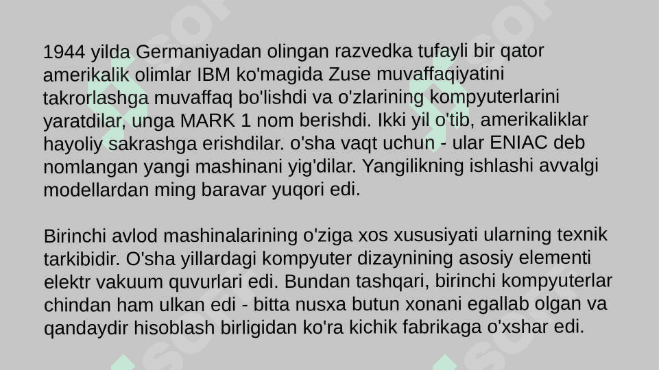 Kompyuter avlodlari 6