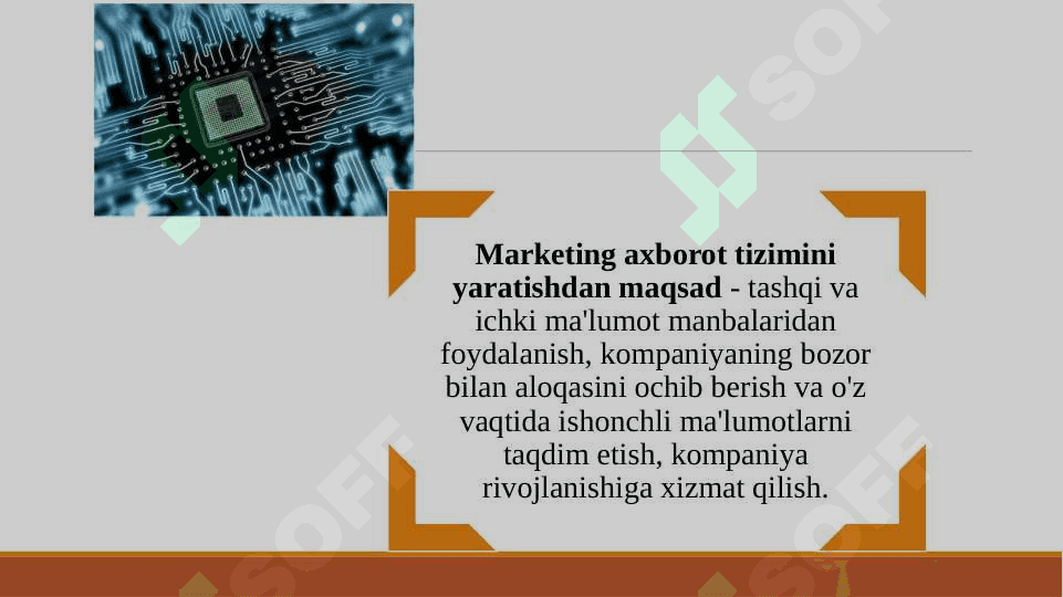 Marketing tadqiqotlari va axborotlar tizimi 6