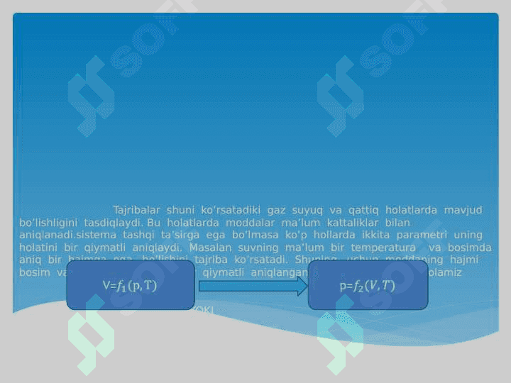 Gaz  holati  tenglamasi  va  ularning  qo‘llanishi 3