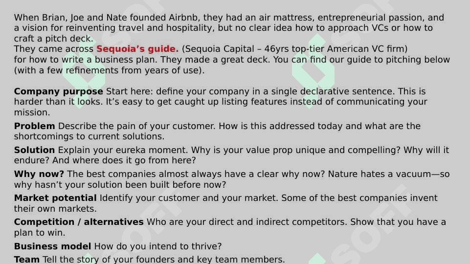 Writing a Business Plan 2