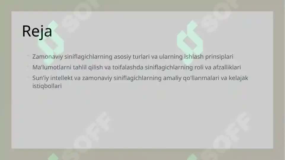 Zamonaviy siniflagichlar va ularning ishlash prinsipi 2