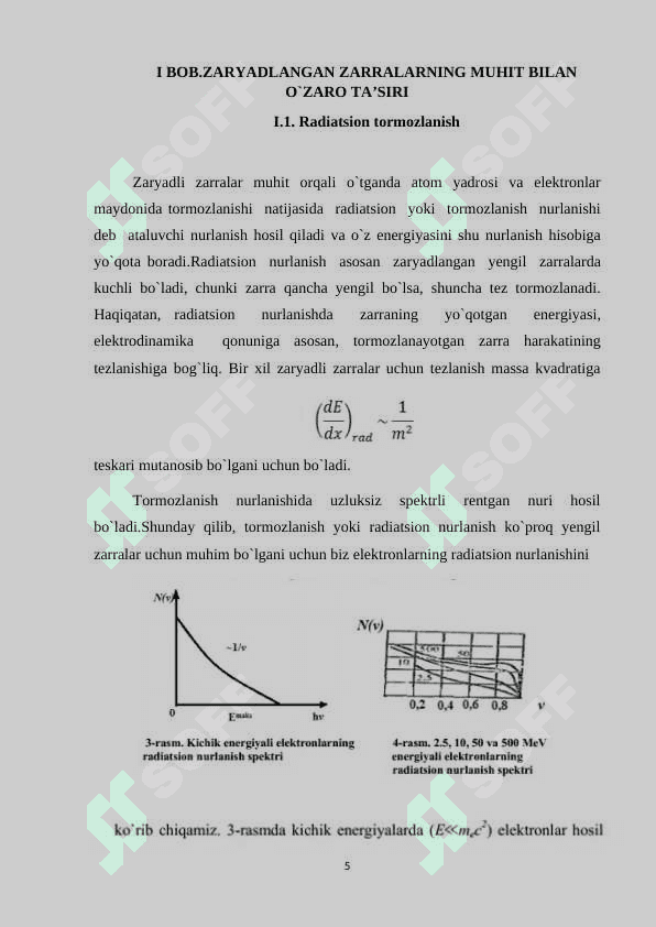 ELEKTRONLARNING RADIATSION TORMOZLANISHI 5