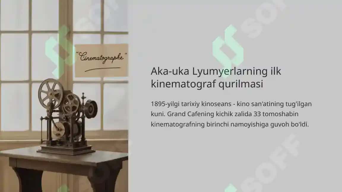 Kino axborot madaniyatining muhim manbai 6