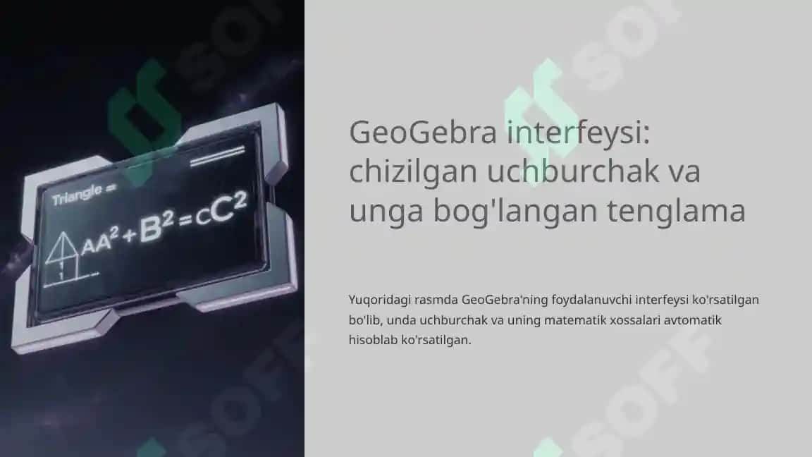 GeoGebra sayti va undan foydalanish 4