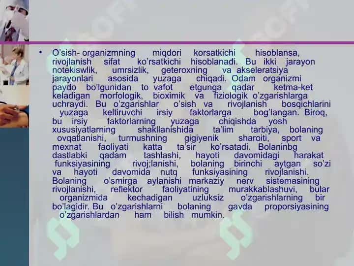 Yoshlik davrlarning morfologik va fiziologik xususiyatlari 7