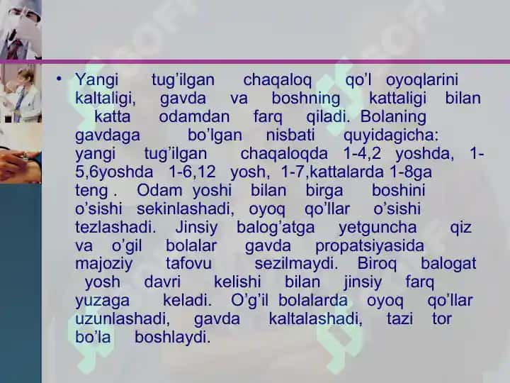 Yoshlik davrlarning morfologik va fiziologik xususiyatlari 8