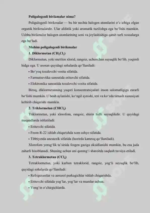 POLIGALOGENLI HOSILALAR 2