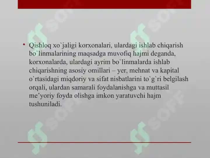 Qishloq Xo’jaligi korxonalarida umumishlab chiqarish xarajatlarining hisobi 3