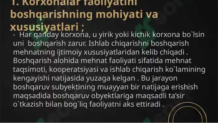 KORXONALAR FAOLIYATINI BOSHQARISHNING NAZARIY ASOSLARI 3