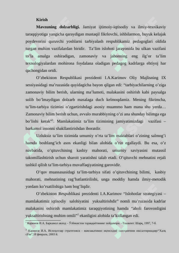 «MAKTABDA PEDAGOGIK TASHXIS» 2