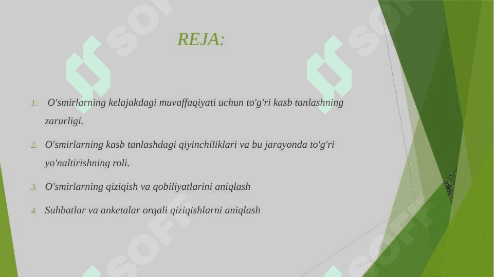 O'smirlarni kasb tanlashga yo'naltirish usullari 2
