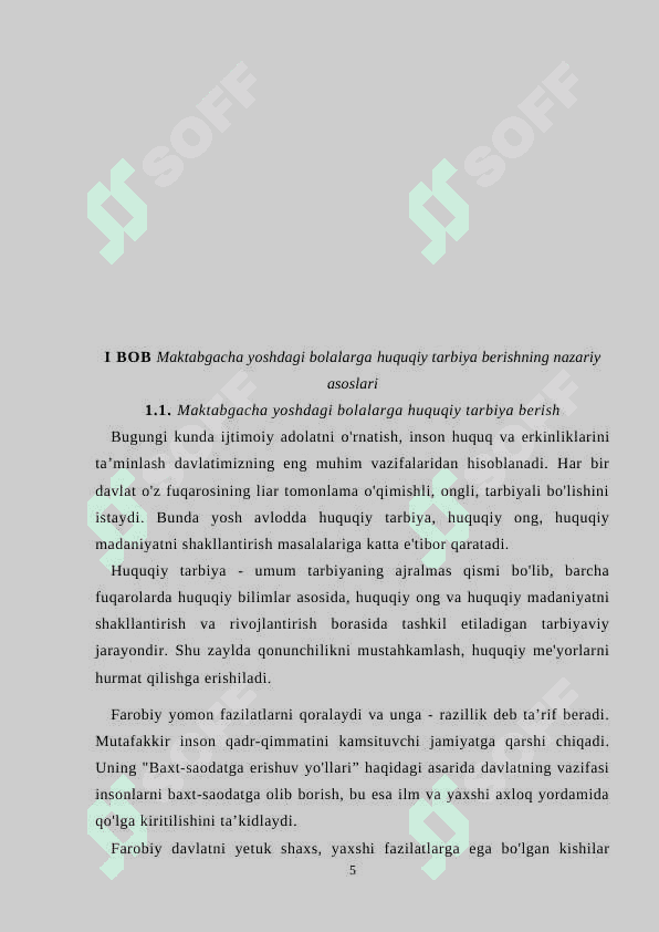 Maktabgacha yoshdagi bolalarga huquqiy  tarbiya berish 5