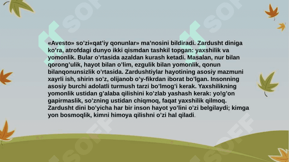 Avestoda ta’lim tarbiyaga oid fikrlar 3