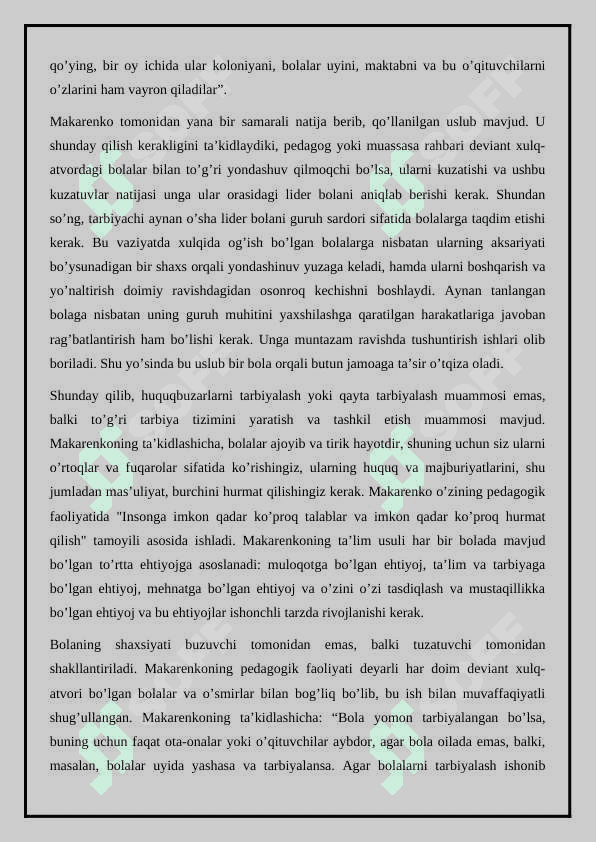 Deviant xulq ijtimoiy-pedagogik muammo sifatida 4