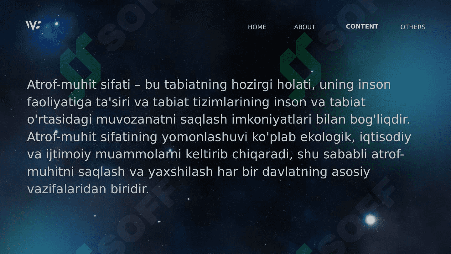 Atrof-muhit sifati va ekologik normativlar 2