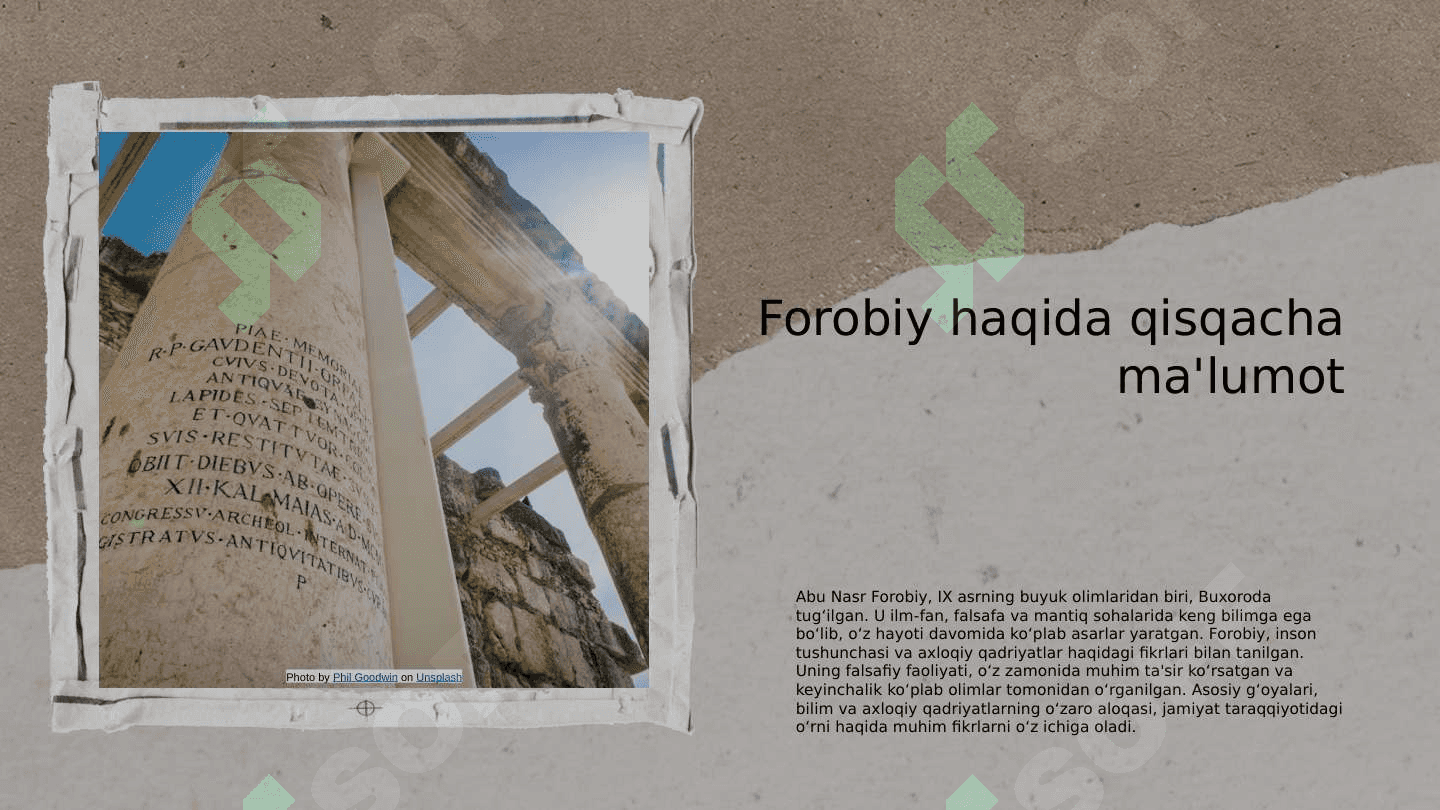 Abu Nasr Forobiy faoliyatining o’rganilishi 3