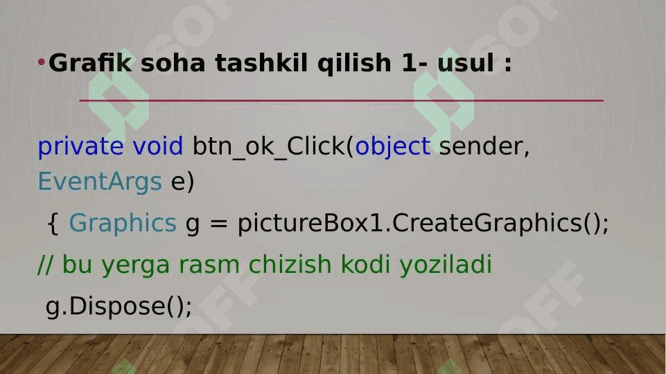 C# grafik kutubxonasi 4