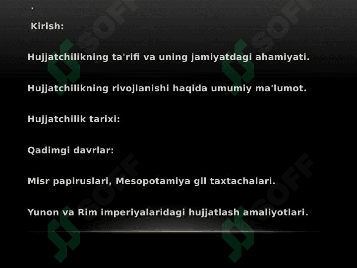 Hujjatchilik tarixi 3