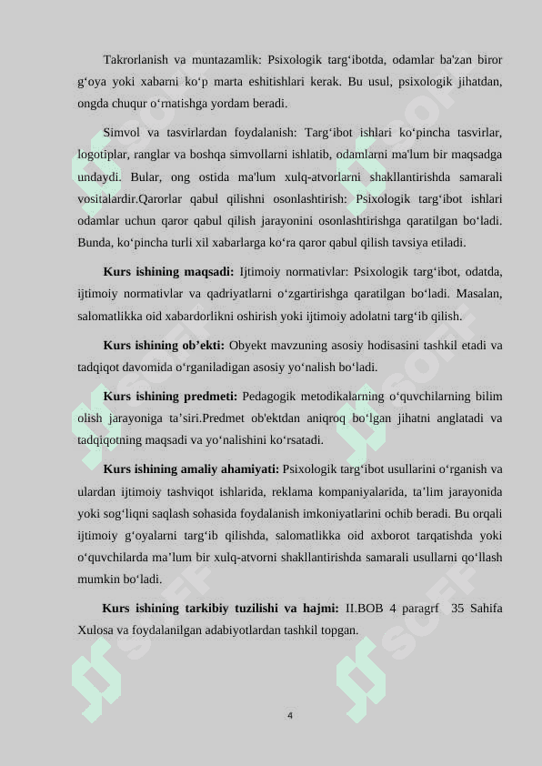 PSIXOLOGIK TASHVIQOT TARG‘IBOT ISHLARINI O‘ZIGA XOS XUSUSIYATLARI 4
