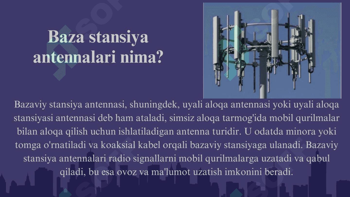Mobil aloqa baza stansiyalari 4