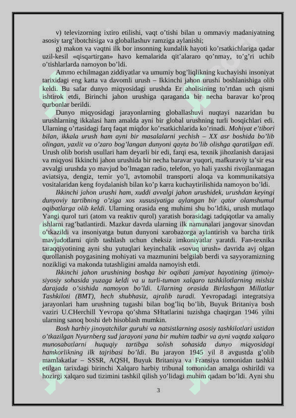 Globallashuv va global muammolarning falsafiy jihatlari 3