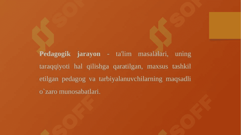 PEDAGOGIK texnalogiyalarni  loyihalashtirish 6
