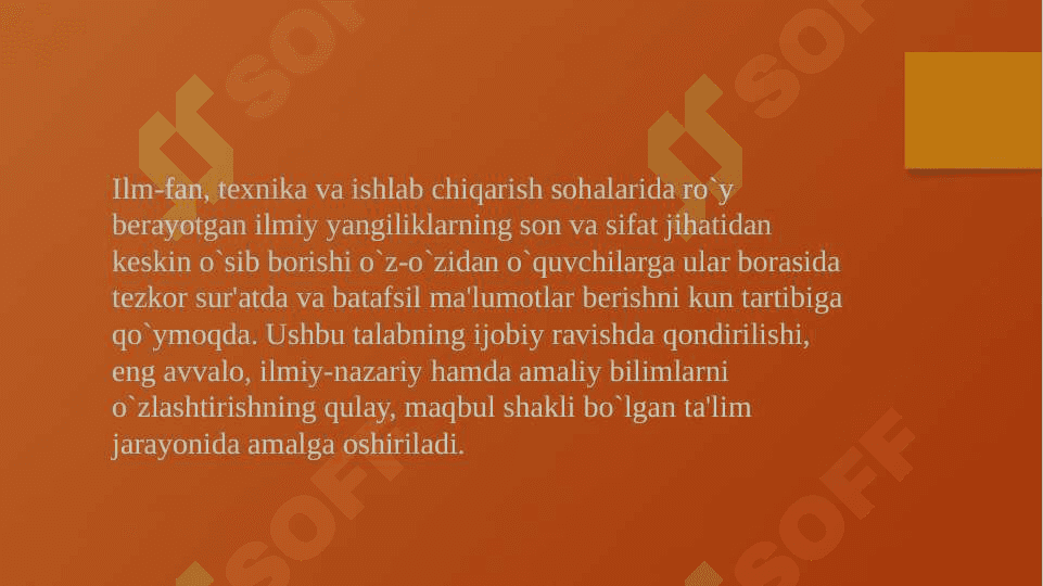 PEDAGOGIK texnalogiyalarni  loyihalashtirish 7