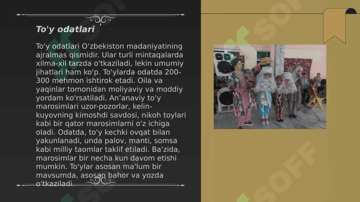 Milliy urf odatlar 3