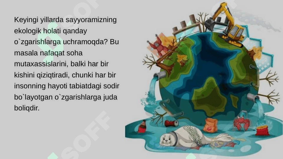 Global mintaqaviy va mahaliy  miqyosidagi ekologik muomalar 3