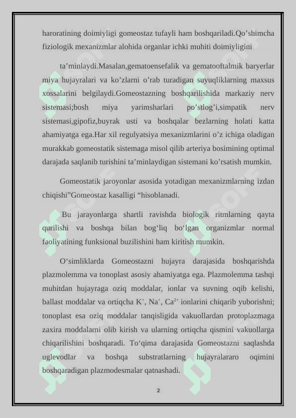GAMEOSTAZ TIZIMI 2