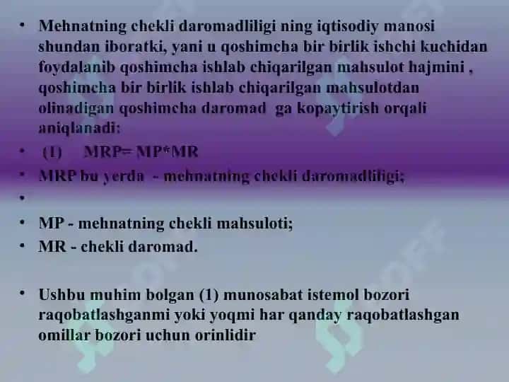 Ishlab chiqarish omillari bozori 4