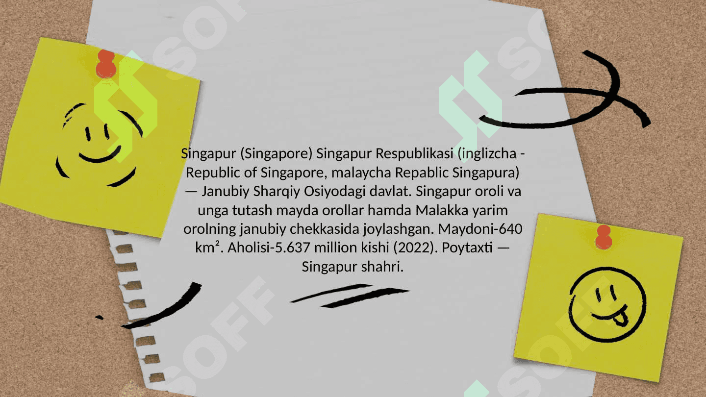 Singapur haqida 2