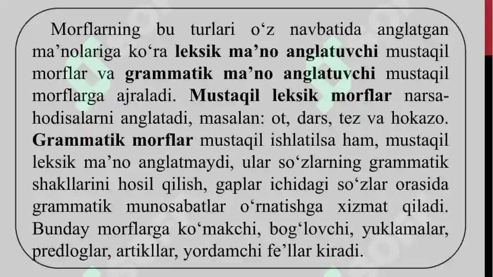 Morfemika 7