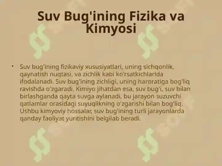 Suv Bug'i 3