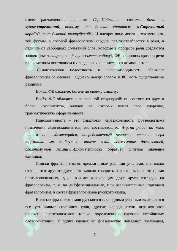 Проблема русских фразеологических единиц в обучении 5