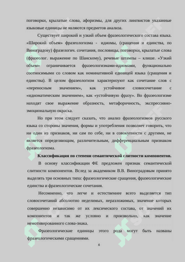 Проблема русских фразеологических единиц в обучении 6